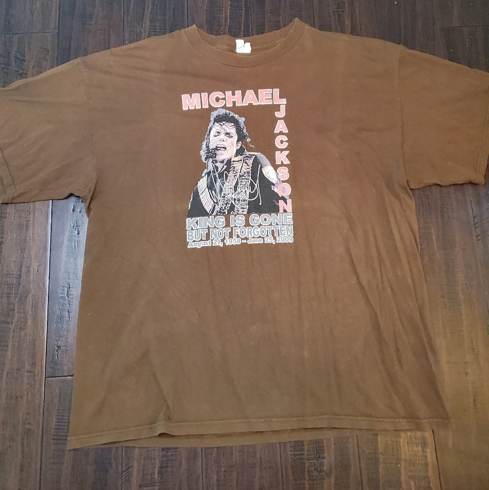 Allstar Micheal Jackson Short asleep Top sz 2XL